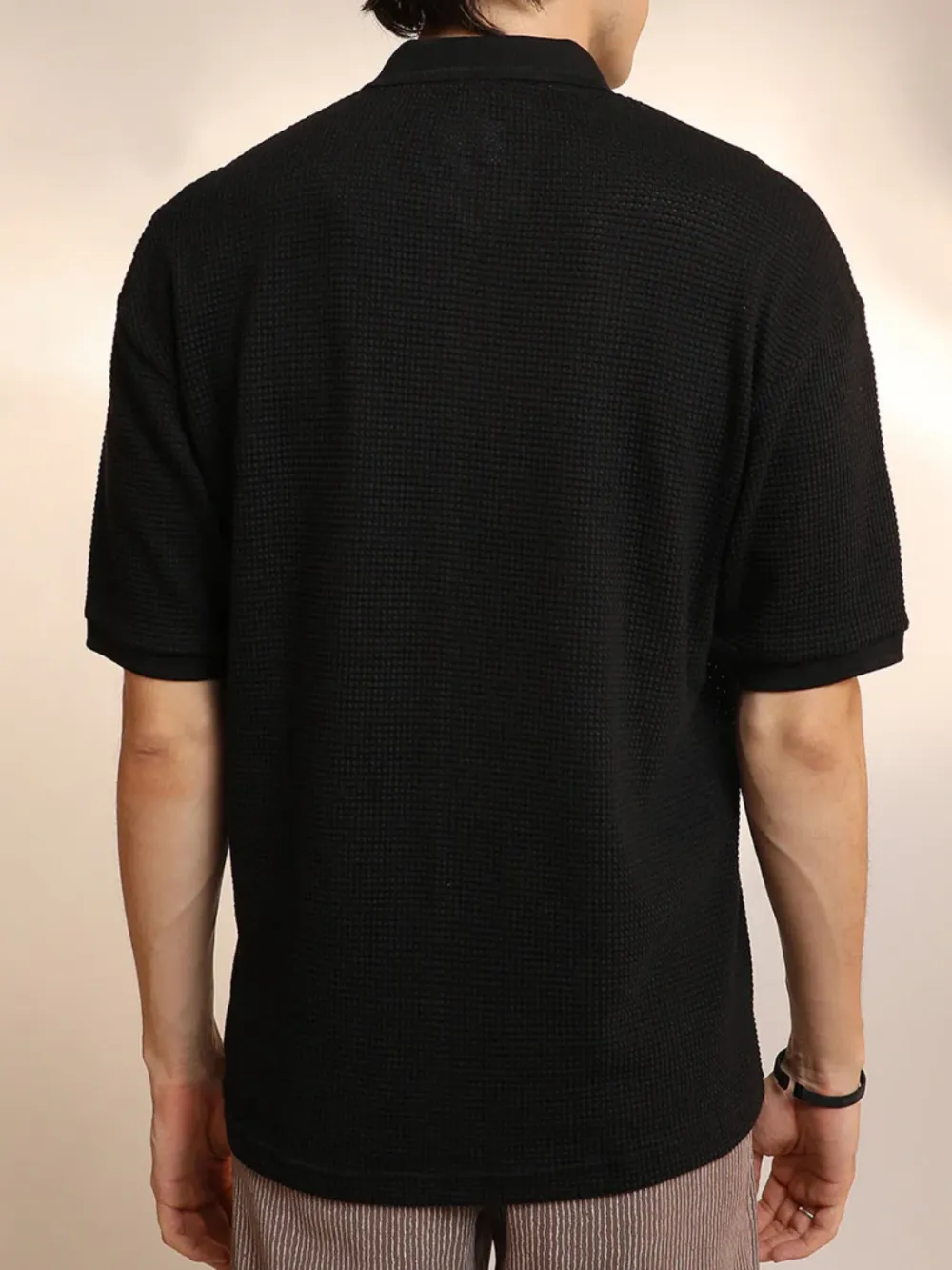 Grey Half Sleeve Polo T-Shirt