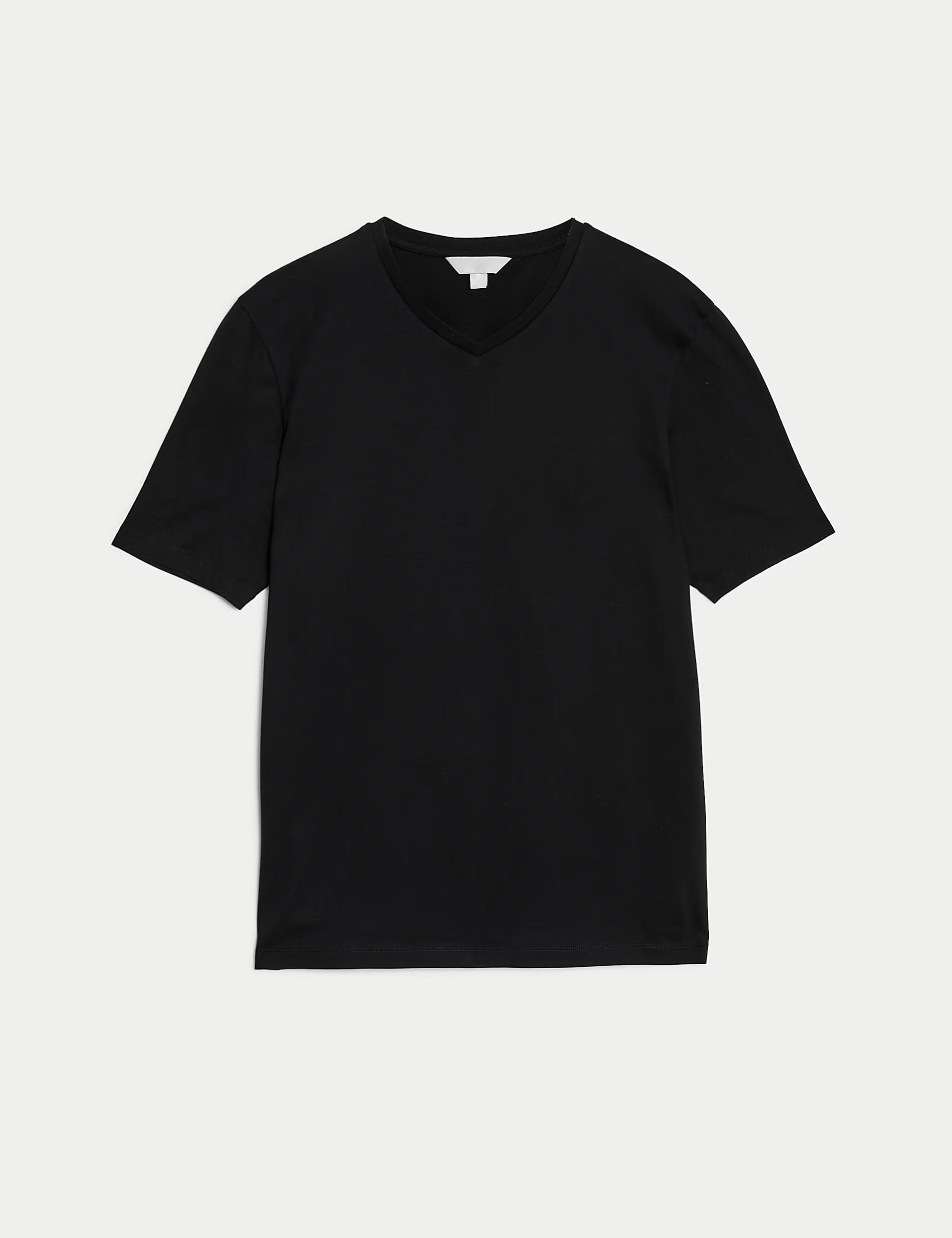 Pure Cotton V-Neck T-Shirt