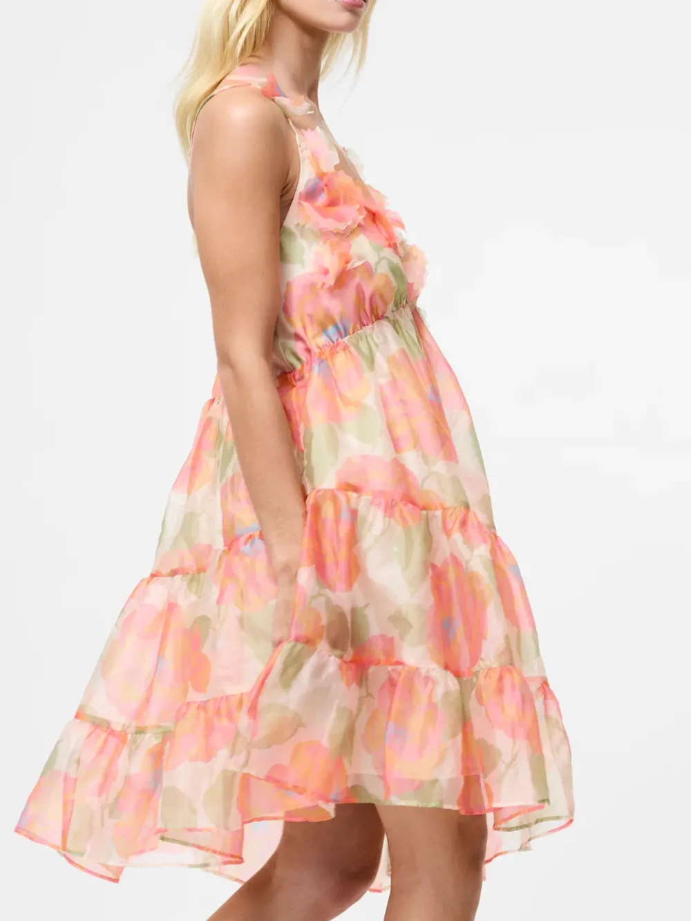 Jasmine Organza Designer Dress