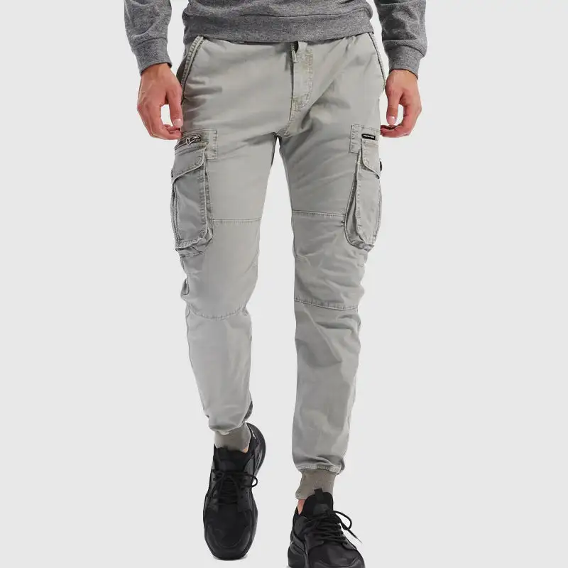 Men's Cargo Jogger Pants Stretch Material with Pockets Cargo Pants