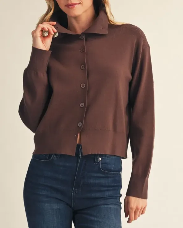 Button Front Sweater