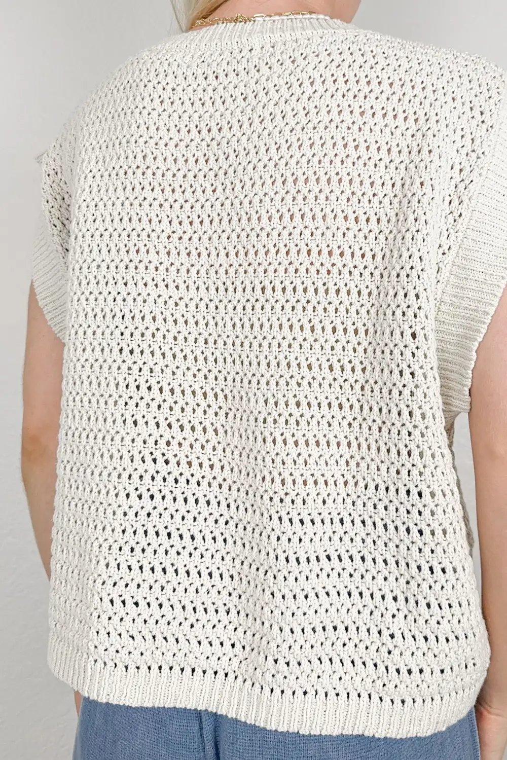 Soft Knit Sweater Vest