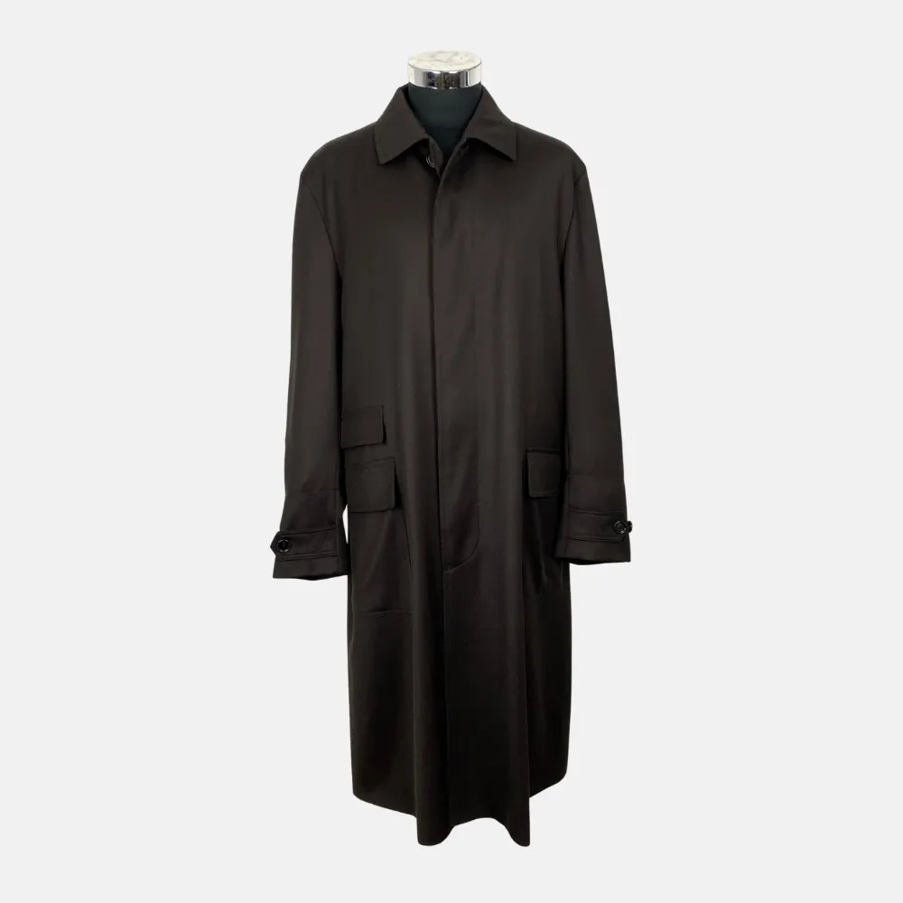 Layered Heritage Everyday Structured Modern Refined Wool Classic Coat