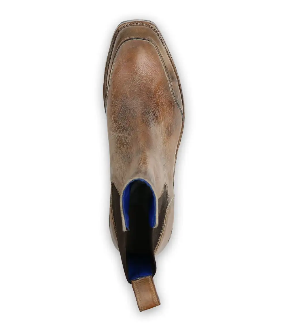 Streamlined Pull-Tab Chelsea Boots