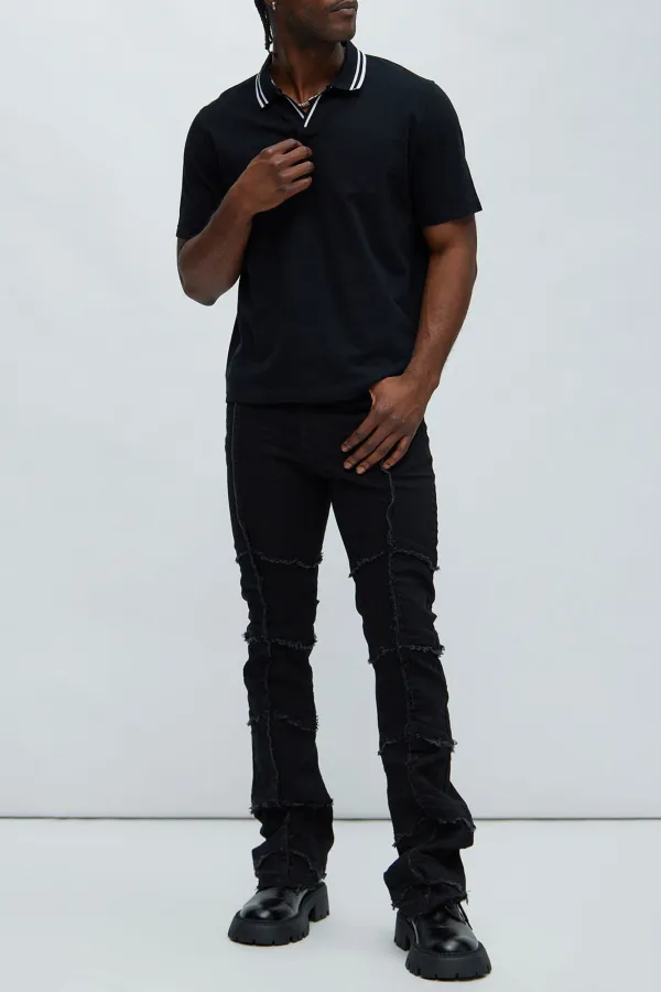 Business Style Short Sleeve Polo