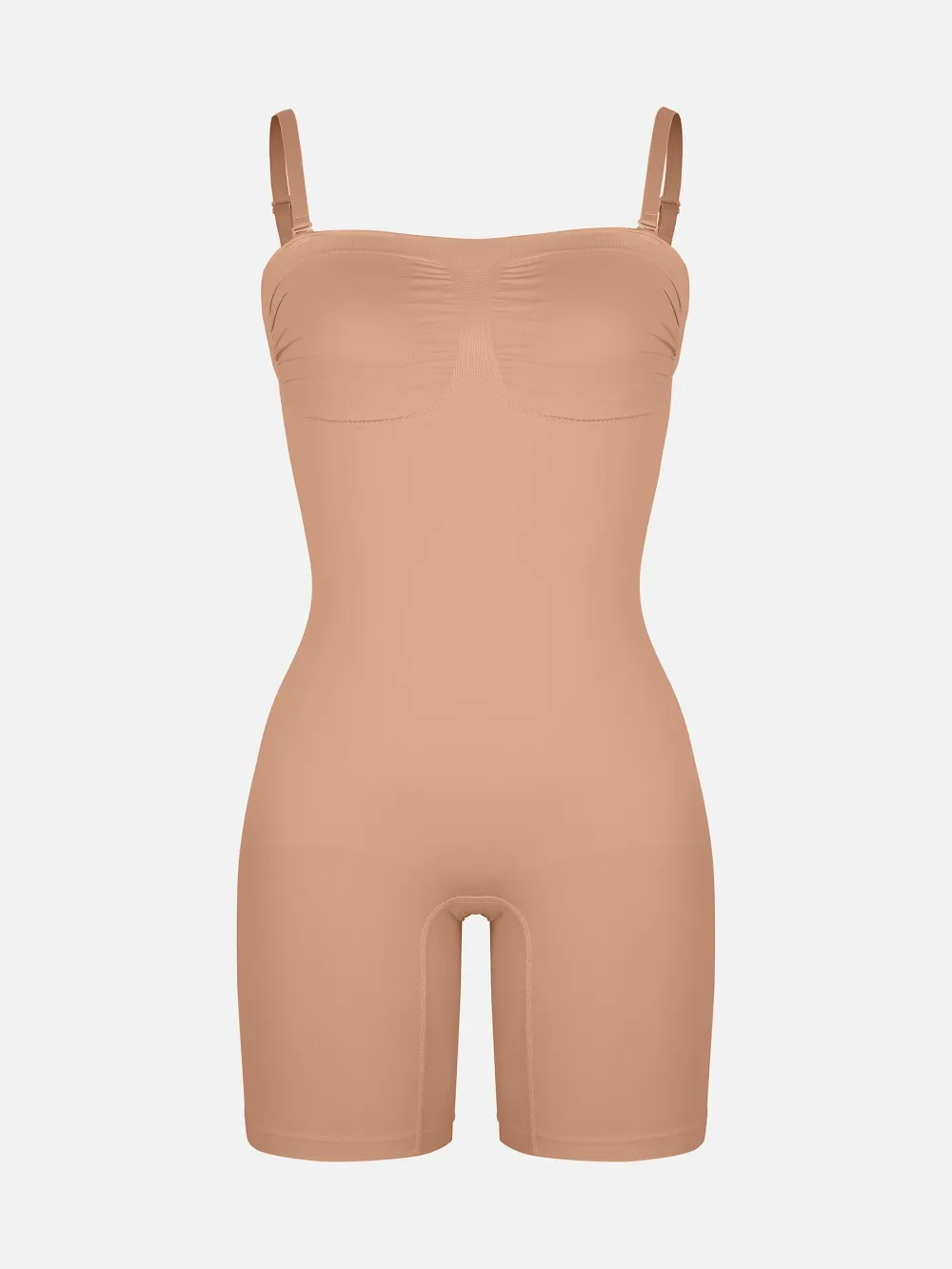 Seamless Strapless Shaping Bodysuit