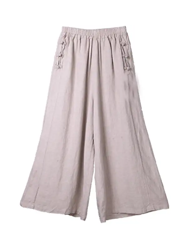 Women's High Waist Wide Leg Loose Fit Pants