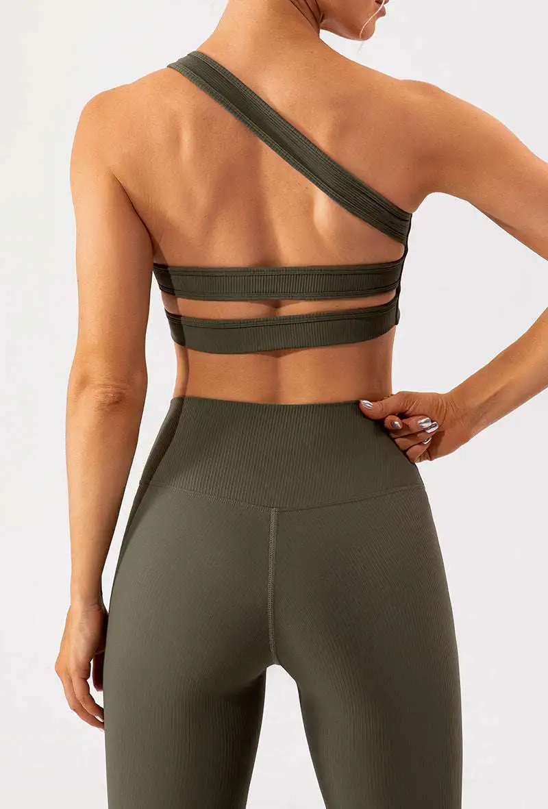 Quick-Dry Sleeveless Bra and Leggings Active Set