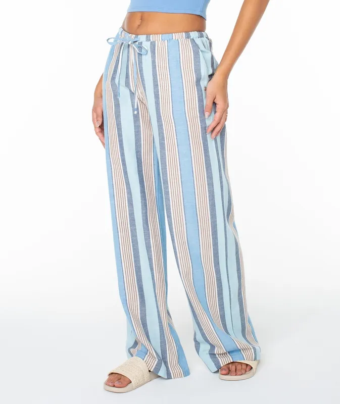 Relaxed Neat Cut Woven Pants