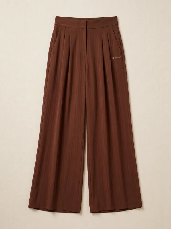 Women’s Soft Fabric Printed Wide Leg Trousers