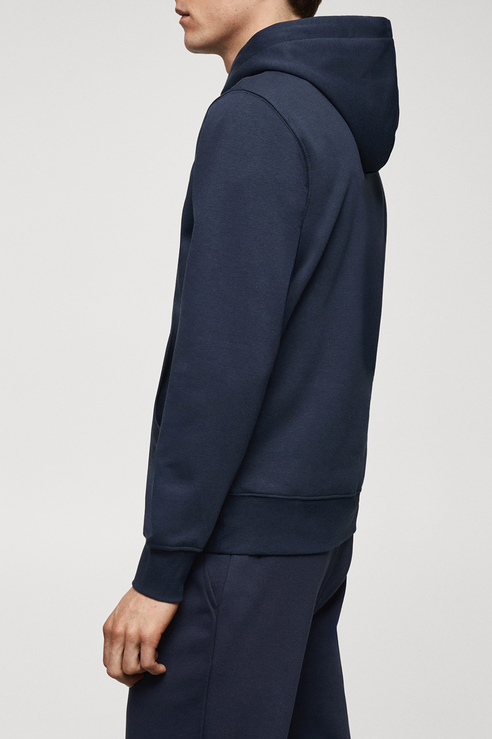 Kangaroo Hooded Cotton Sweatshirt