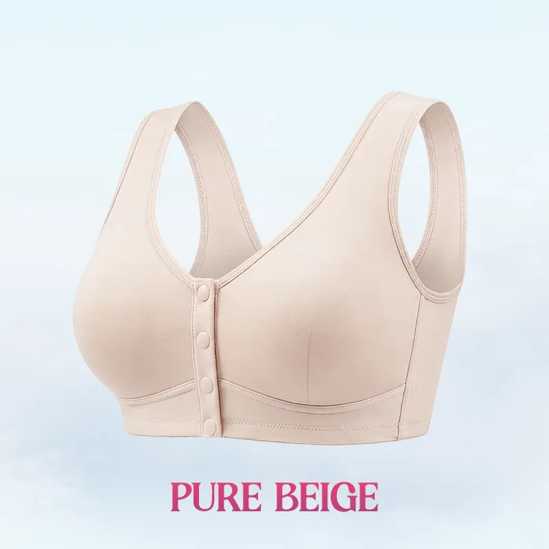 🔥Last Day💥Front Closure Breathable Cotton Lifting Bra for Seniors🔥8-Pack Only $24