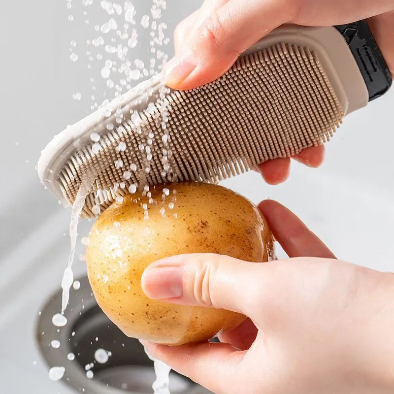 Fruit And Vegetable Cleaning Brush