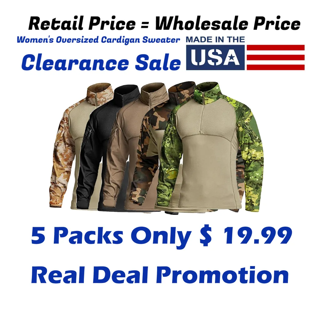 Men’s Tactical 1/4 Zip Combat Shirt – Built for Action. Designed for Performance.  🔥 Limited-Time Offer — 45% OFF