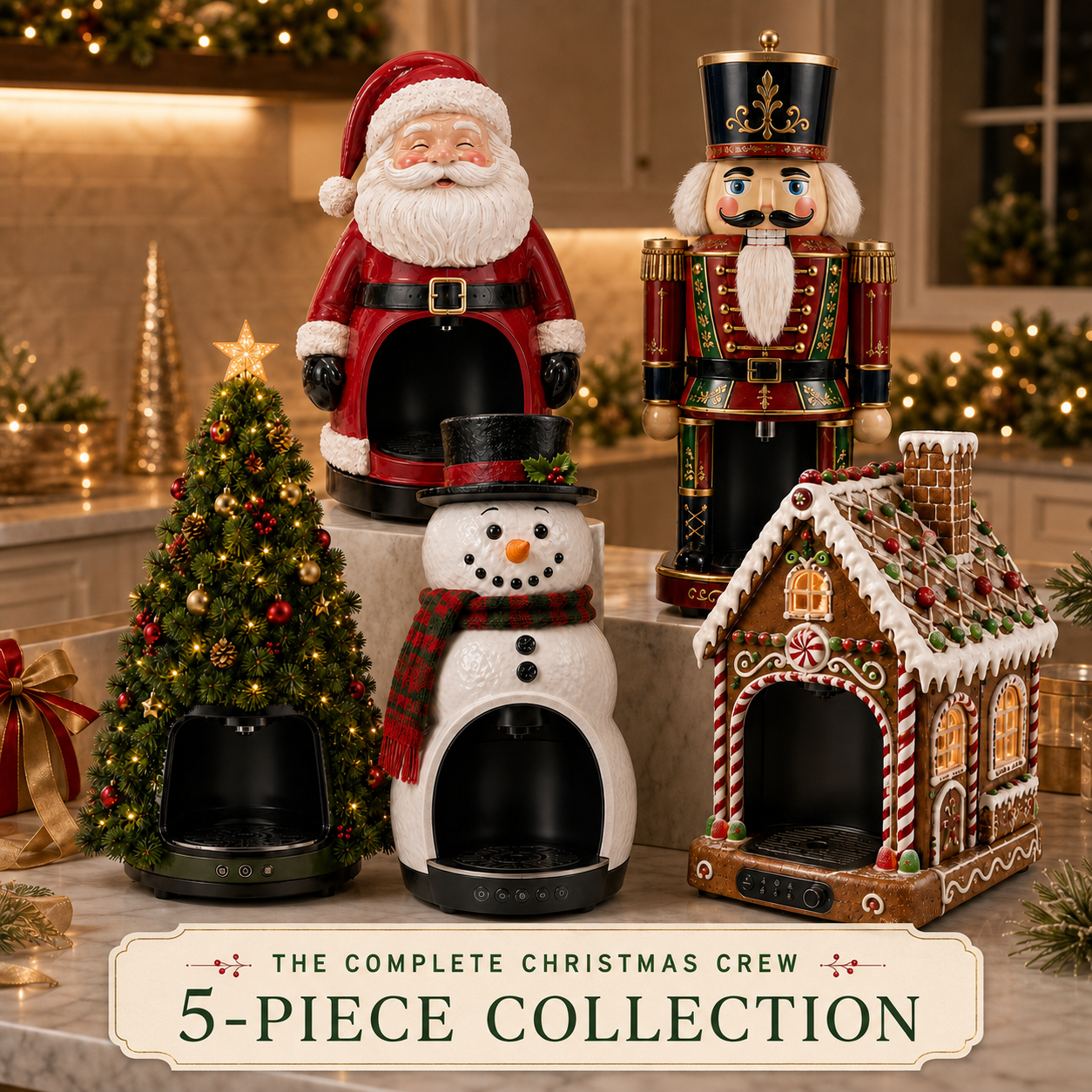 The complete Christmas crew five-piece collection