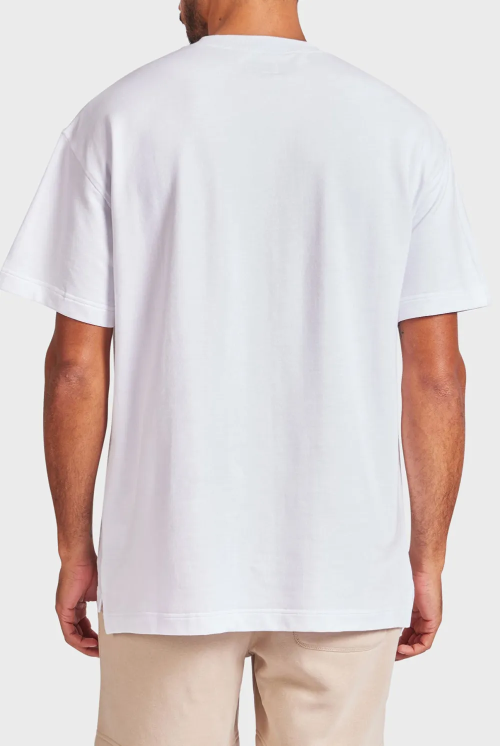 Short Sleeve Crew Neck Plain Tee
