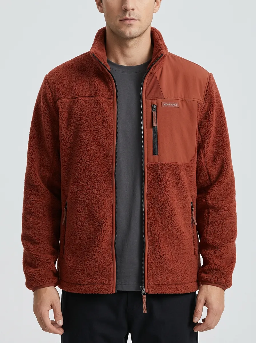 Everyday Sherpa Fleece Zip Jacket
