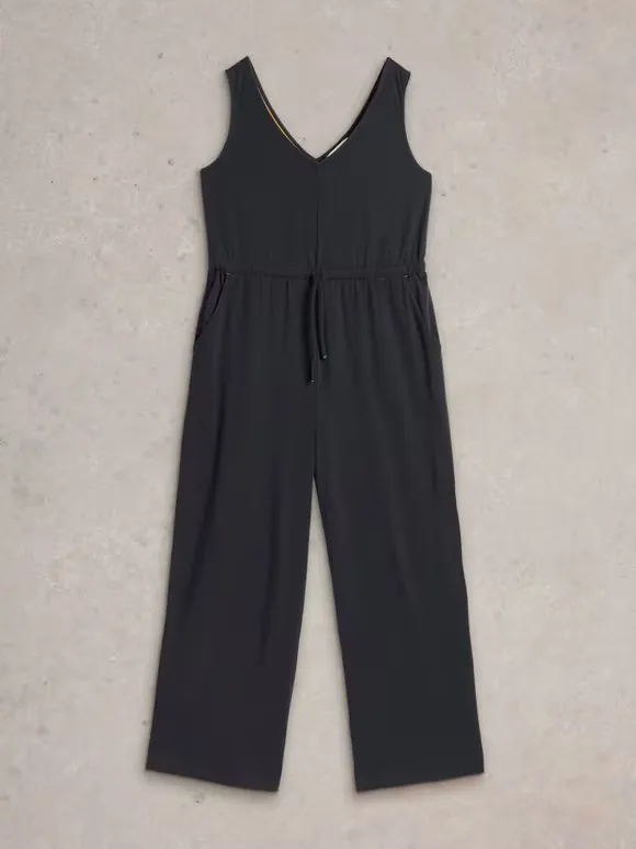 V-Neck Jasmine Jersey Jumpsuit