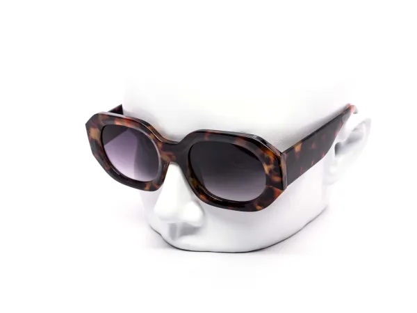 12-Pack Chunky Hexagon Octagon Assorted Sunglasses