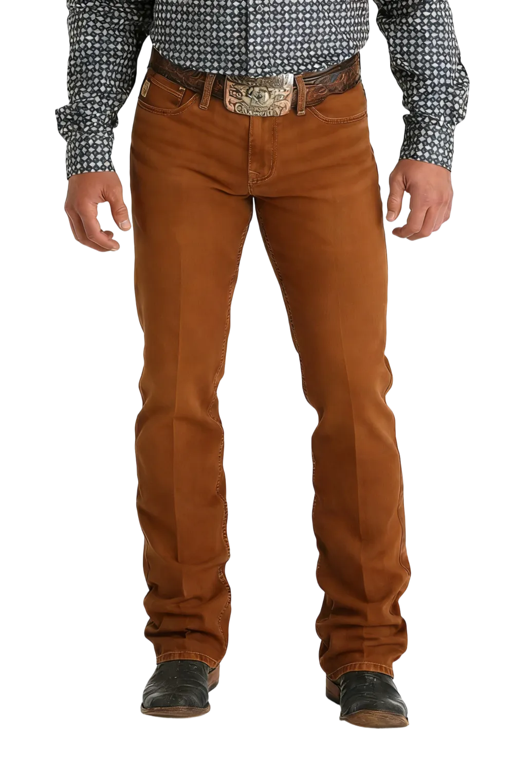 👖 Men's Slim Fit Boot Cut Jeans