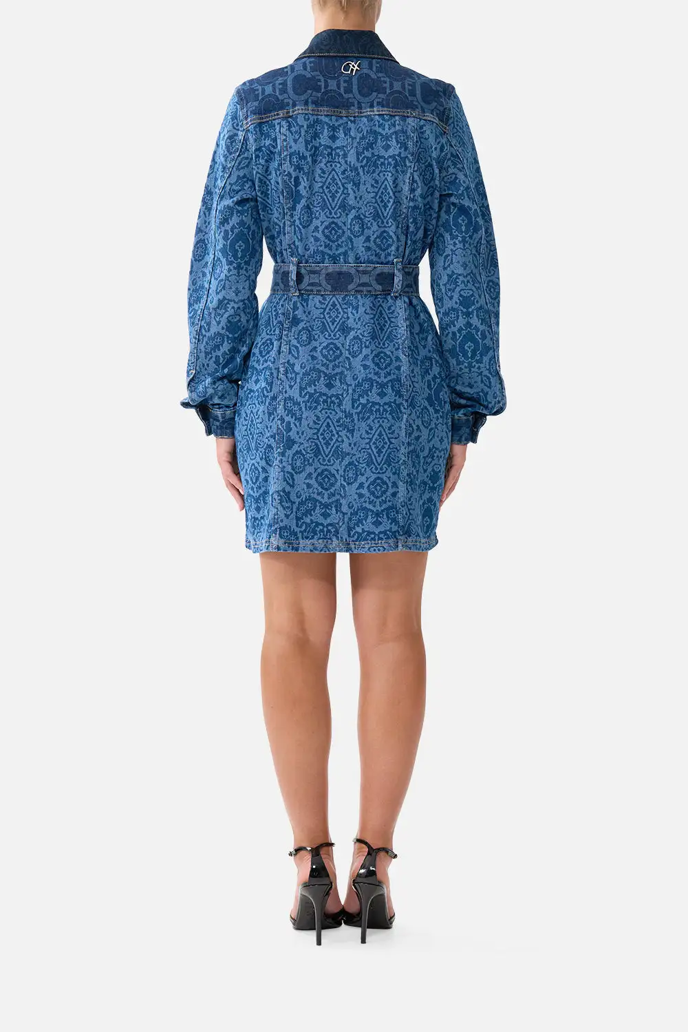 Belted Mini Dress