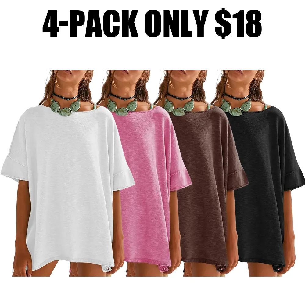 Women's Loose-Fit Drop-Shoulder T-Shirt
