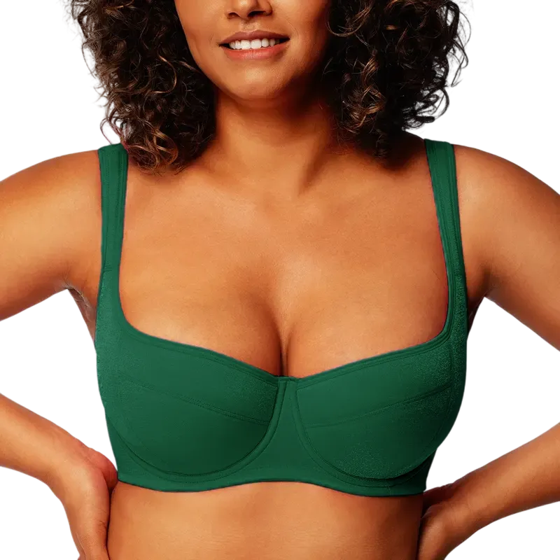 Women‘s Starry Night Lightly Padded Lightly Lined Demi Plus Size Balconette Bra