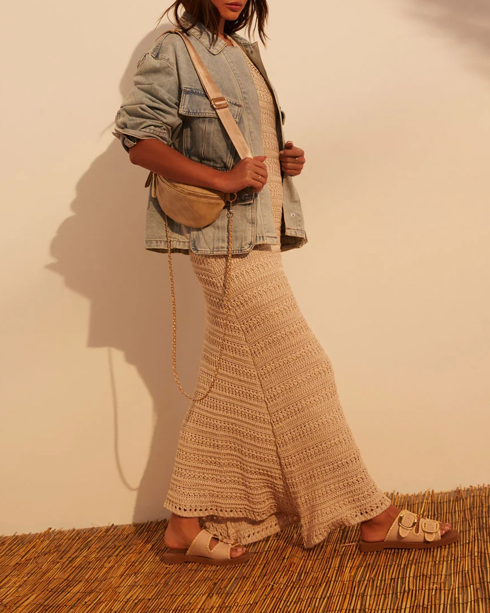 Pocketed Light Wash Denim Jacket