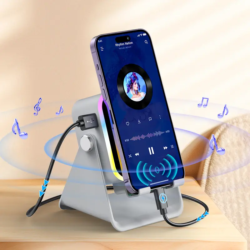 Space Gray speaker stand color reference