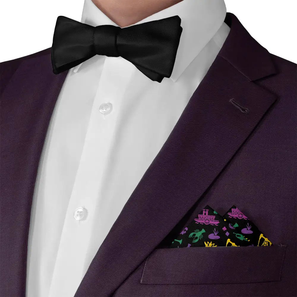 Contemporary Clean Suit Pocket Square