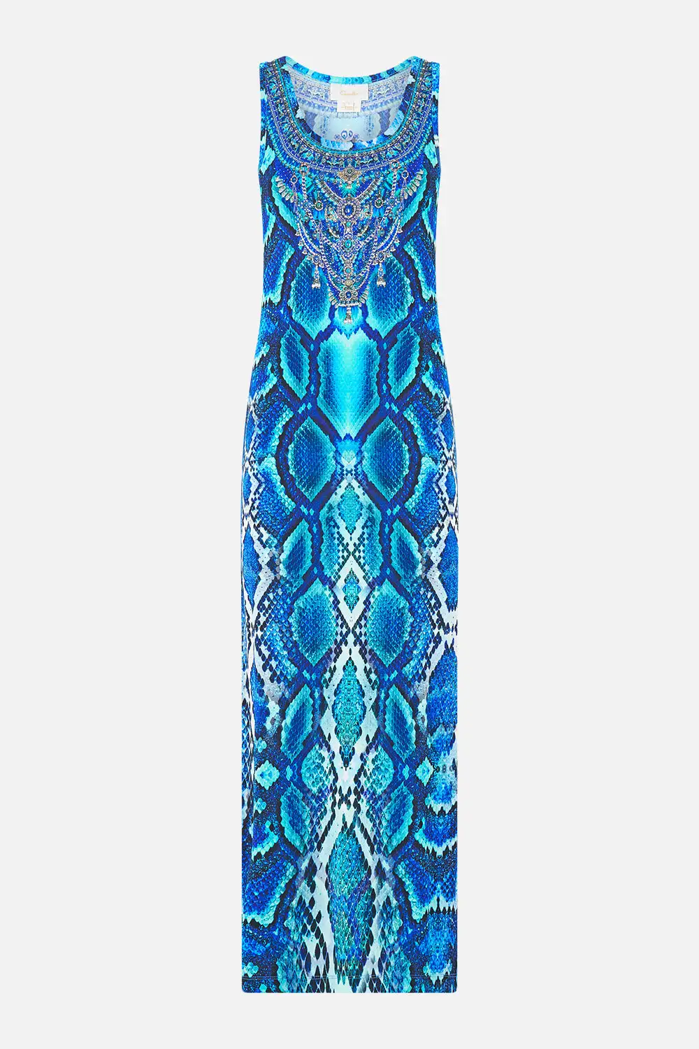 Jersey Scoop Neck Tank Dress