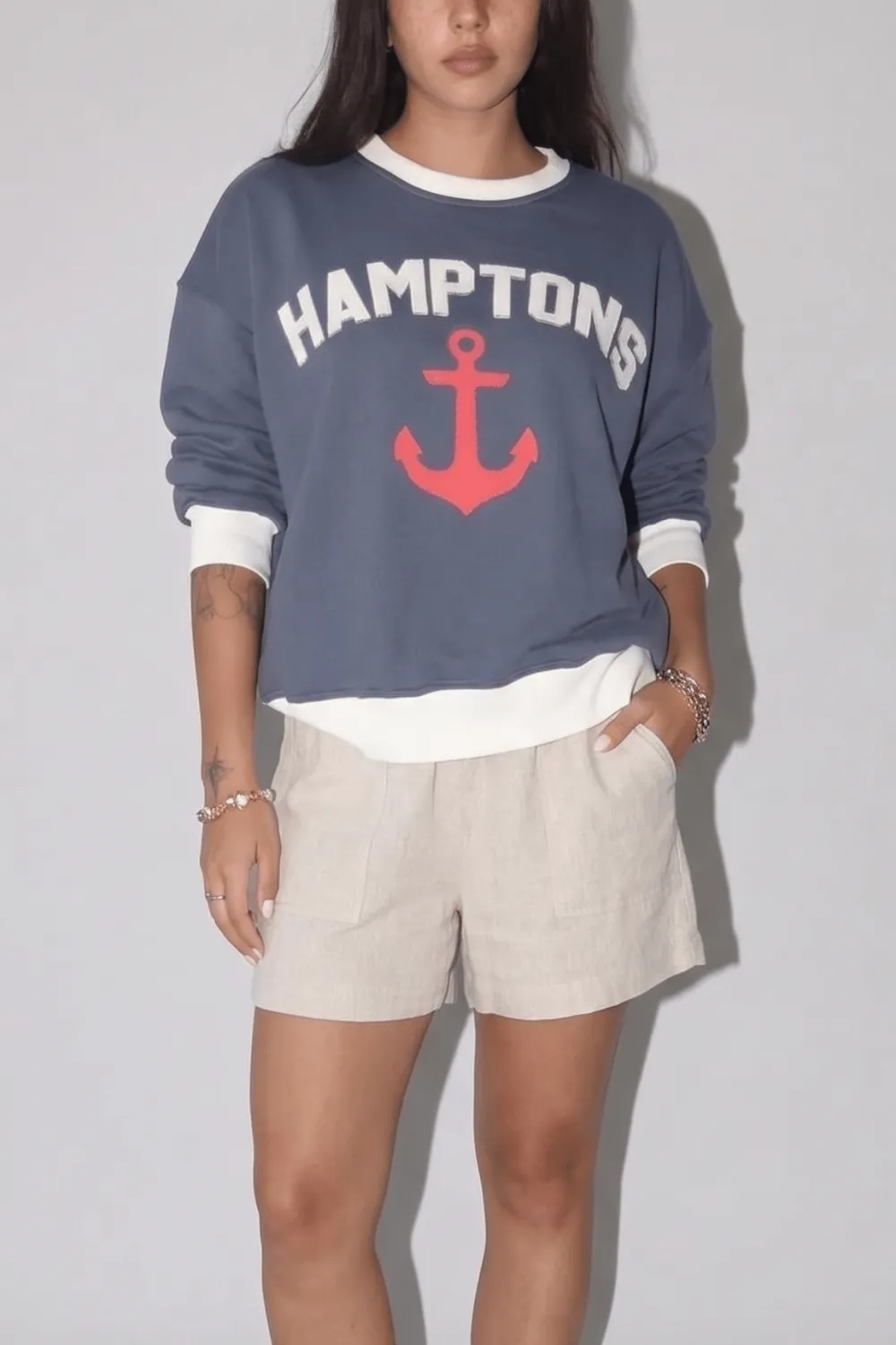 Easy Pull On Relaxed Soft Sweatshirt