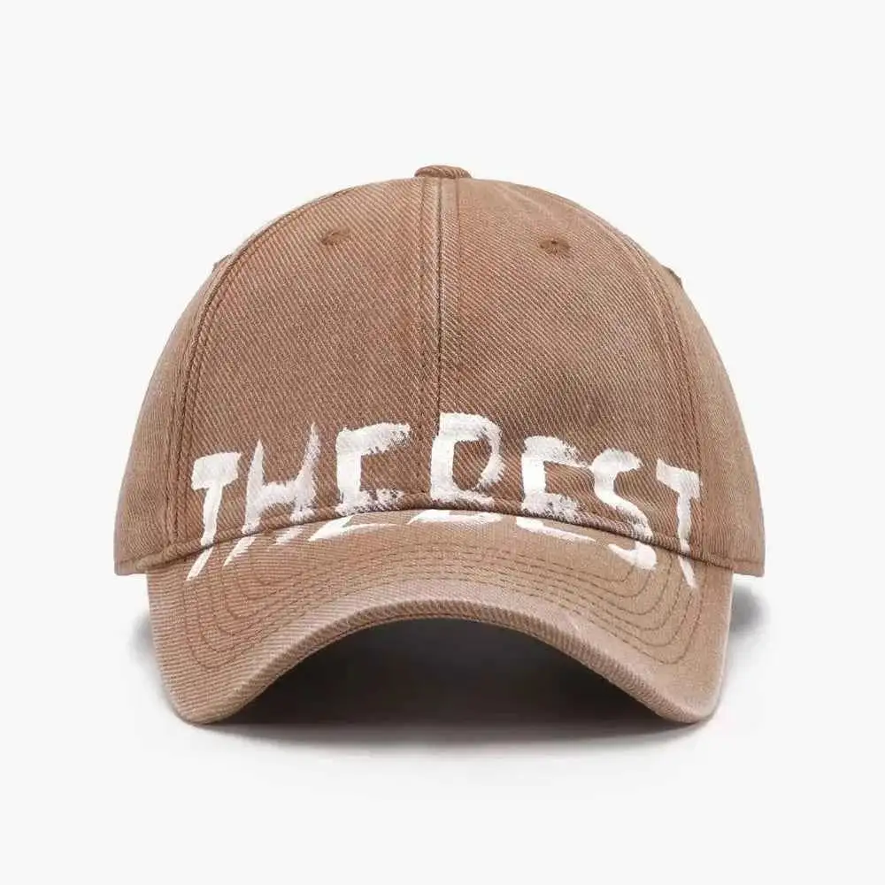 Letter Adjustable Baseball Hat