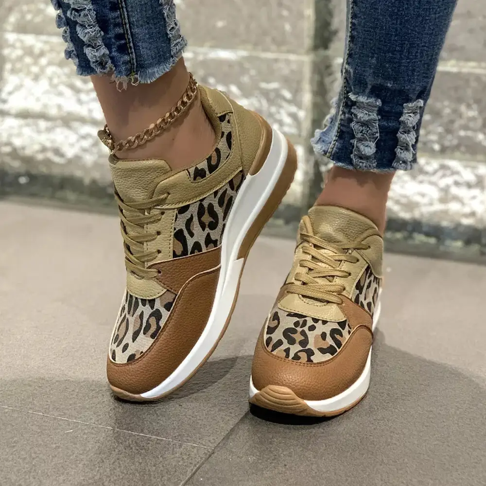 Refined Lace-Up Sneakers