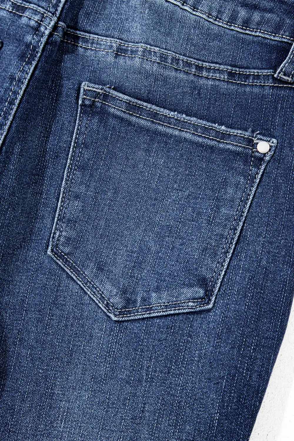 Subtle Texture Relaxed Fit Denim Jeans
