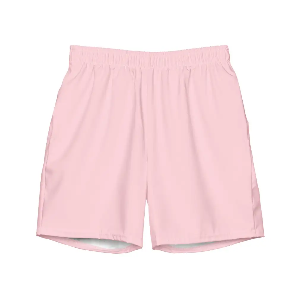 Quick Dry Drawcord Printed Swim Trunks
