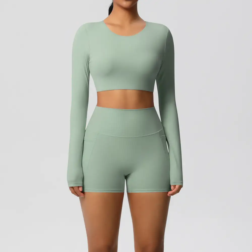 Brushed High-Waist Bra Active Set