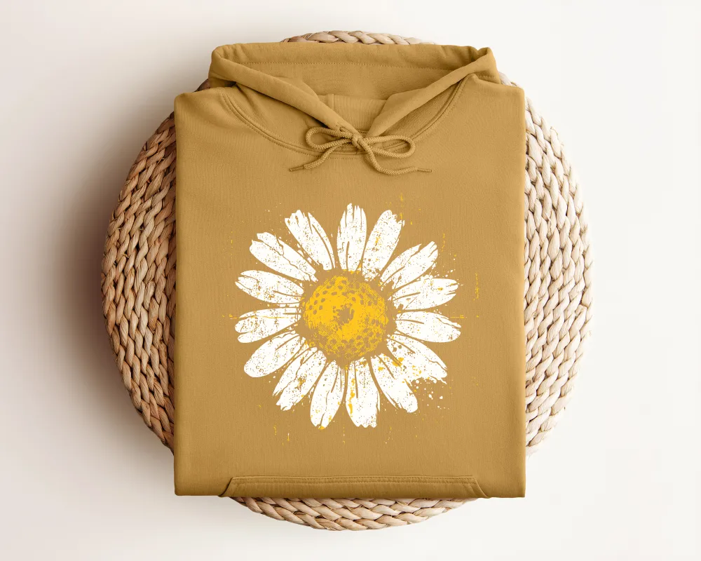 Daisy Graphic Pullover Hoodie