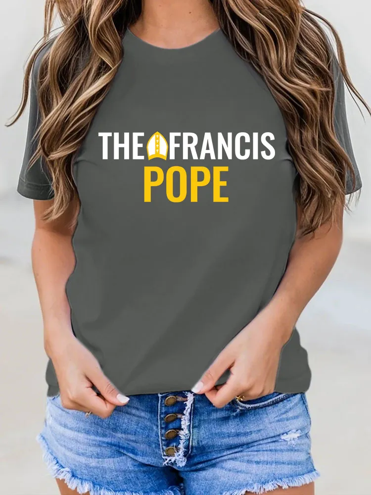 Women's The Francis Pope Printed Tee