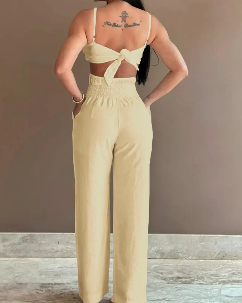 Simple Look Jumpsuit