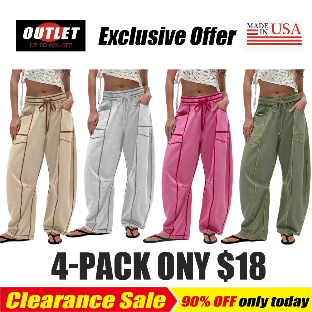 Women's Loose Wide-Leg Yoga & Casual Pants