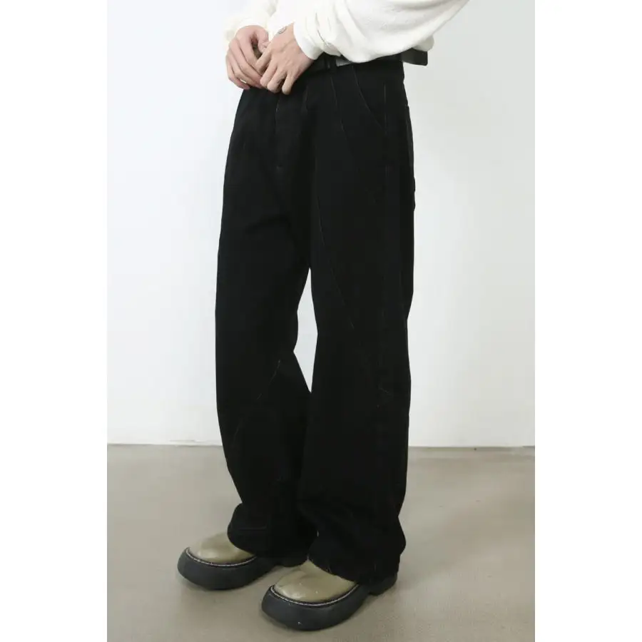 Men's Baggy Jeans with Pockets