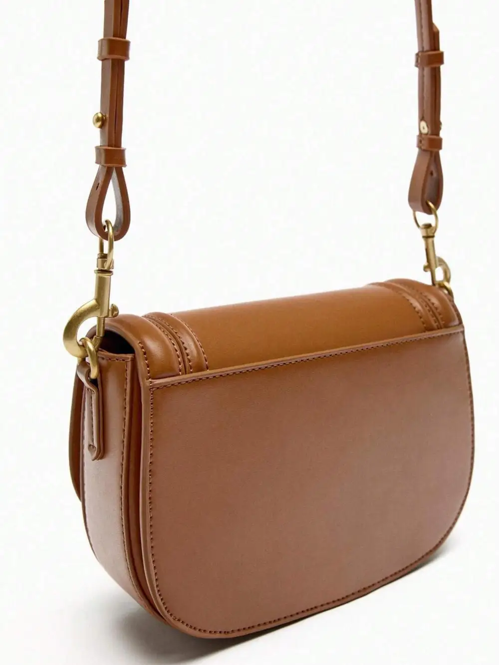 PU Special Shoulder Straps Saddle Bag