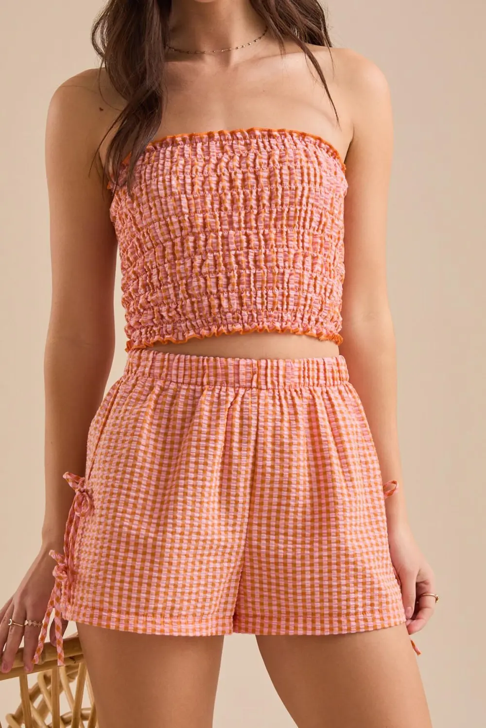 Plaid Gingham Shorts