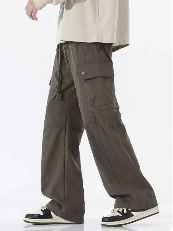Multi-Pocket Cargo Utility Pants