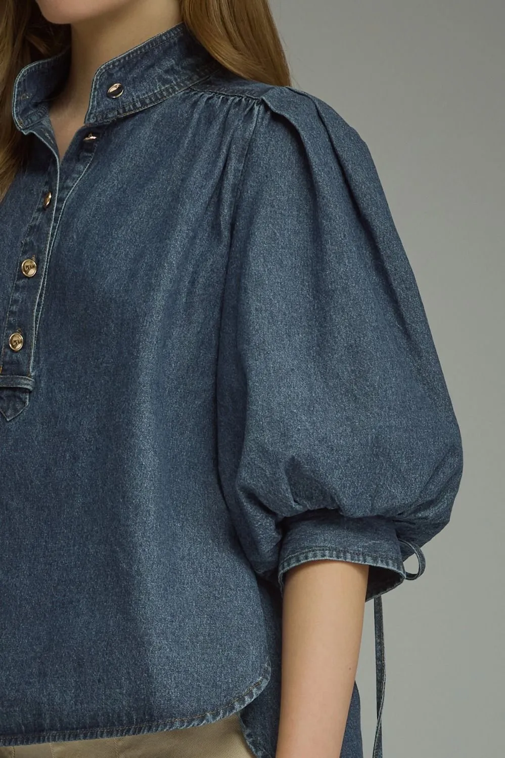 Puff 3/4 Sleeve Top