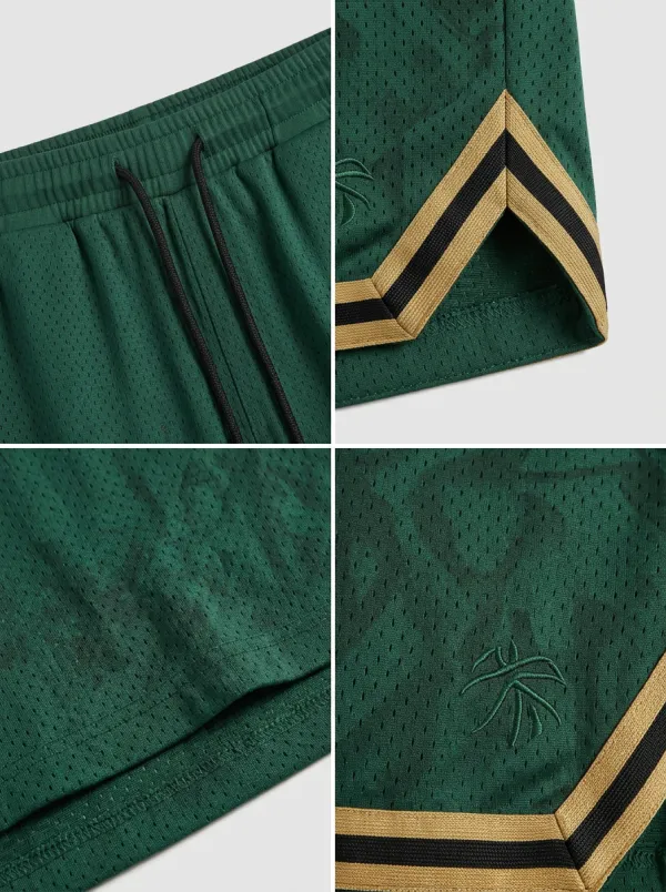 Modern Utility Look Men's Basketball Shorts