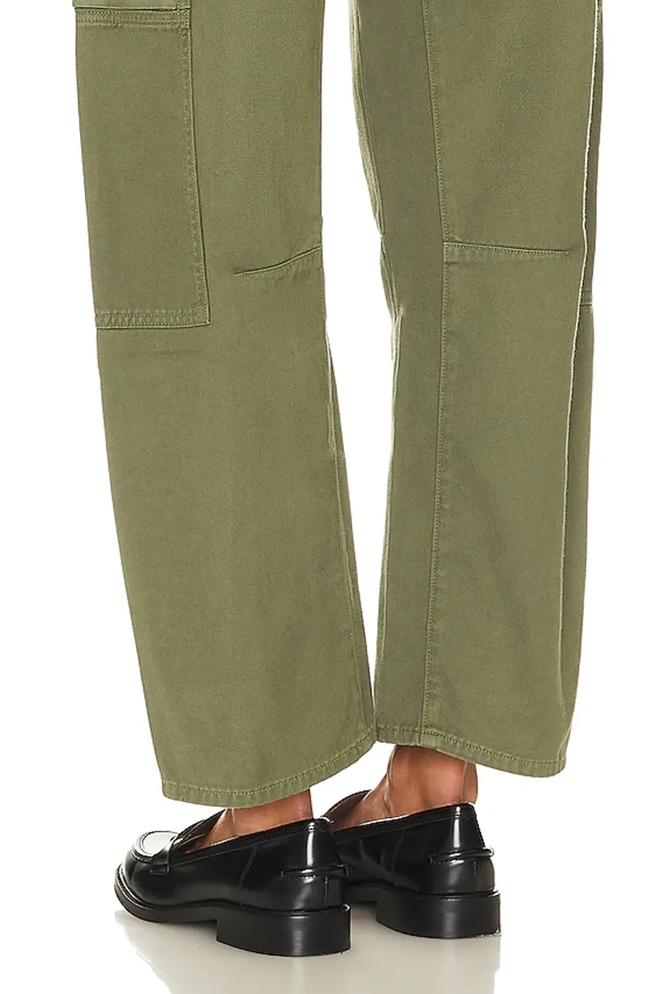 Abstract Print Low Rise Cargo Pants