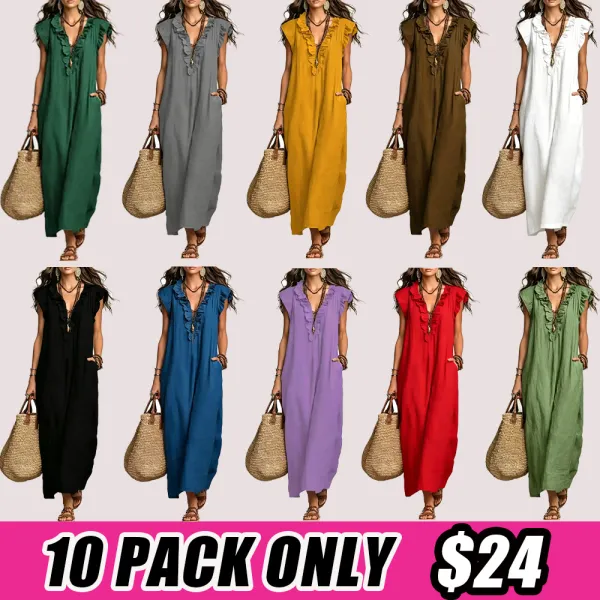 Bohemian maxi dress