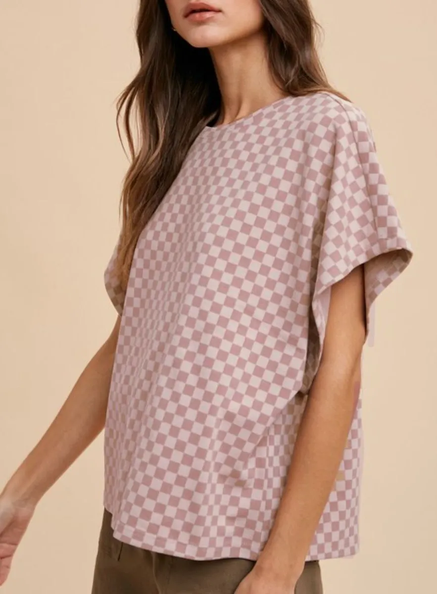 Refined Round-Neck Short-Sleeve Cotton T-Shirt